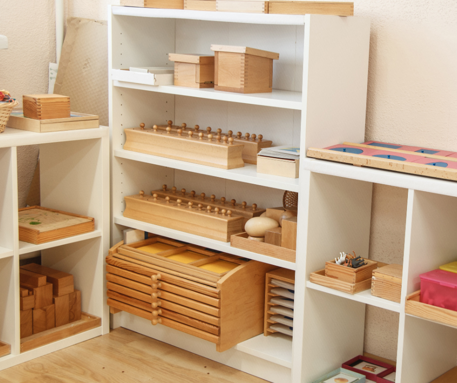 Montessori shelf