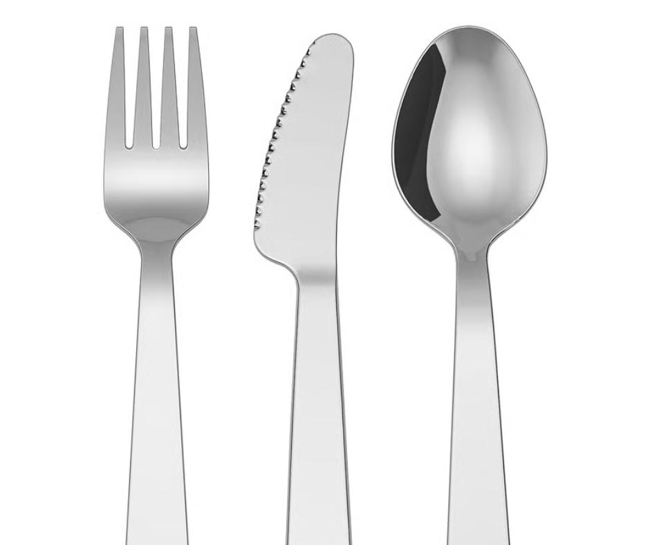 metal silverware