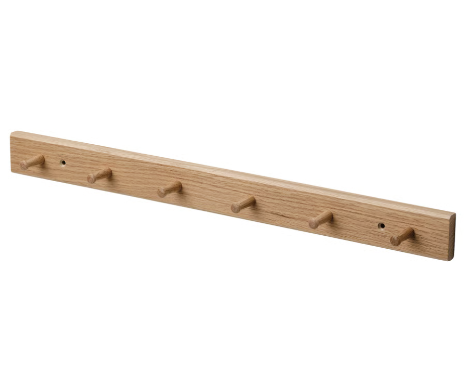 child sized coat hook rack